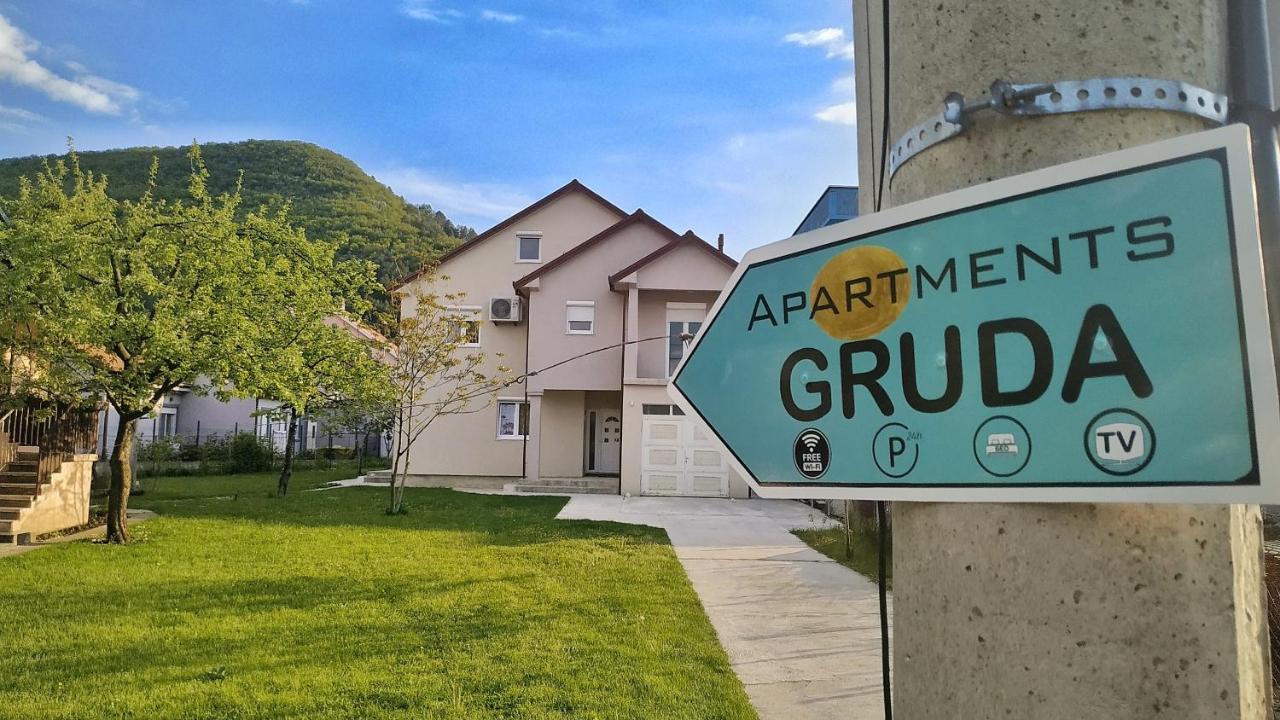 Apartments Gruda เซทินเจ ภายนอก รูปภาพ